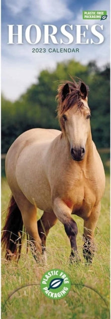Horses Slim Calendar 2023-9781529825466