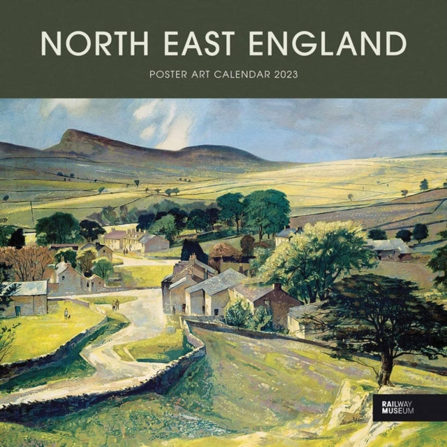 North East England Poster Art National Railway Museum Square Wiro Wall Calendar 2023-9781529825510