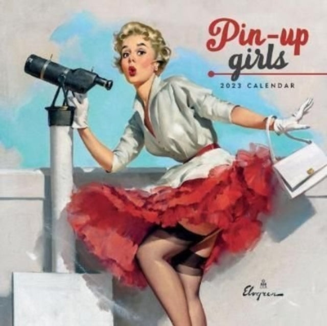 Pin Up Girls Mini Square Wall Calendar 2023-9781529825558