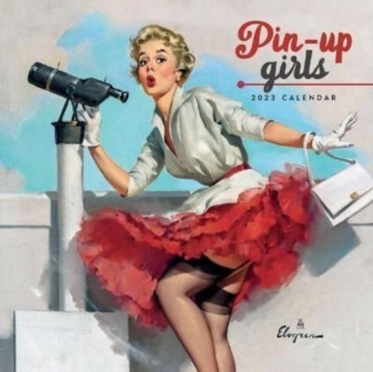 Pin Up Girls Mini Square Wall Calendar 2023-9781529825558