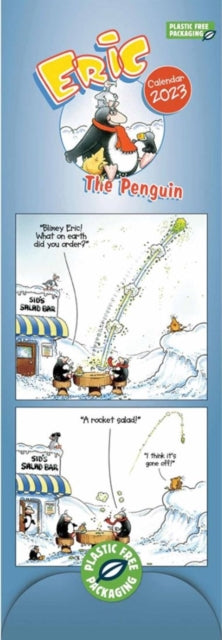 Eric the Penguin Slim Calendar 2023-9781529825565