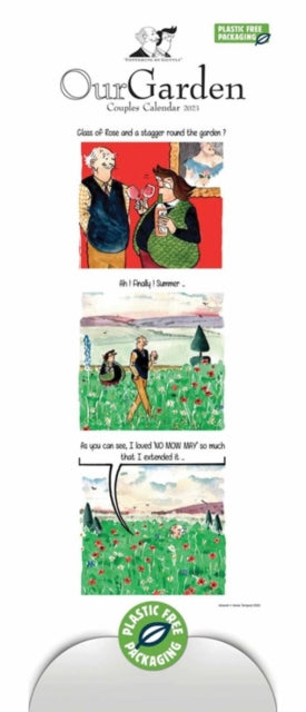 Tottering By Gently Our Garden Couples Slim Planner Calendar 2023-9781529825718