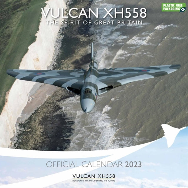 Vulcan XH558 Square Wall Calendar 2023-9781529825763