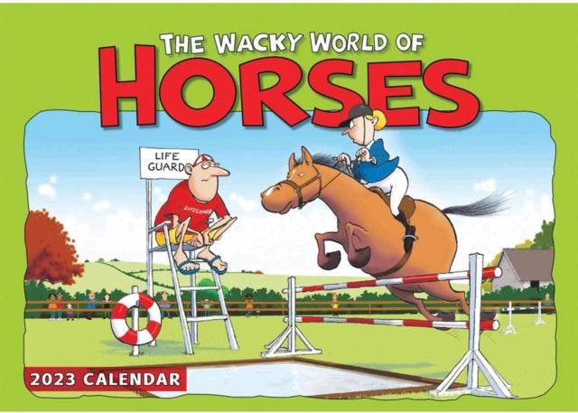 Wacky World of Horses A4 Calendar 2023-9781529825831