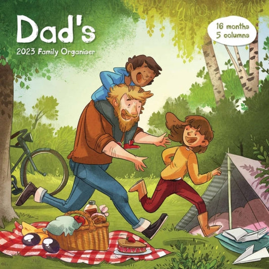 Dad's Family Organiser Square Wall Planner Calendar 2023-9781529825947