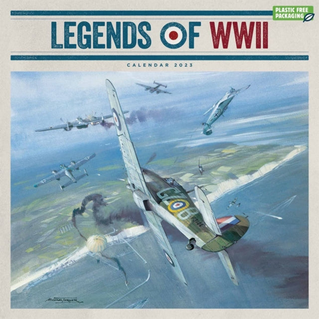 Legends of WWII Square Wall Calendar 2023-9781529826012