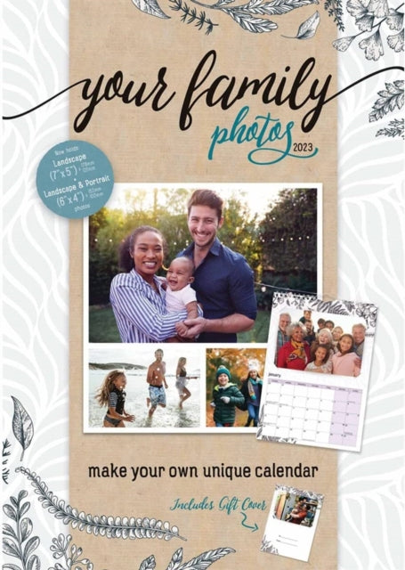 Your Family Photos A4 Calendar 2023-9781529826098