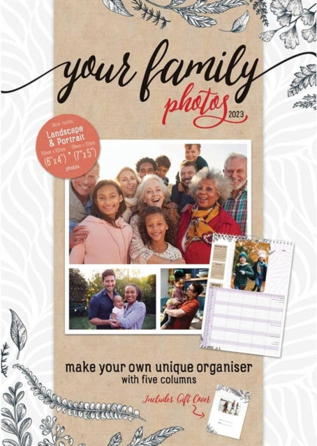 Your Family Photos A3 Planner Calendar 2023-9781529826104