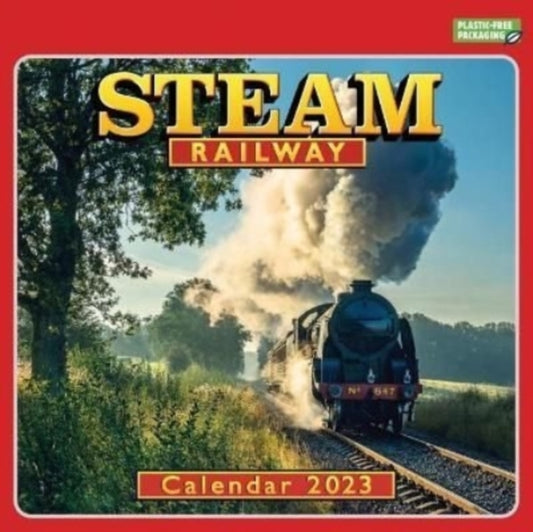 Steam Railway Square Wall Calendar 2023-9781529826241