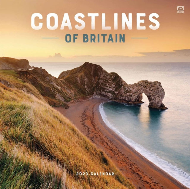 Coastline of Britain Square Wall Calendar 2023-9781529826258