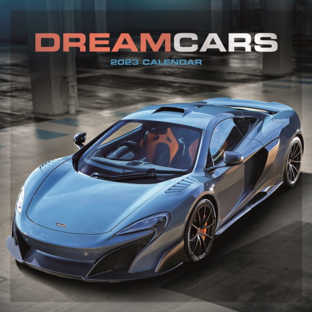 Dream Cars Square Wiro Wall Calendar 2023-9781529826326