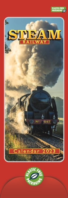Steam Railway Slim Calendar 2023-9781529826463
