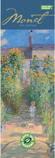 Claude Monet Slim Calendar 2023-9781529826586