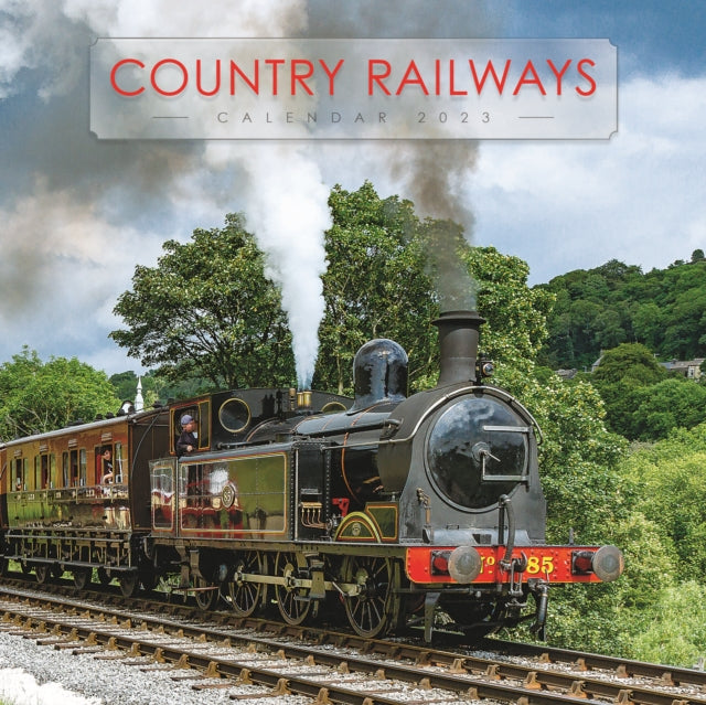 Country Railways Square Wiro Wall Calendar 2023-9781529826609