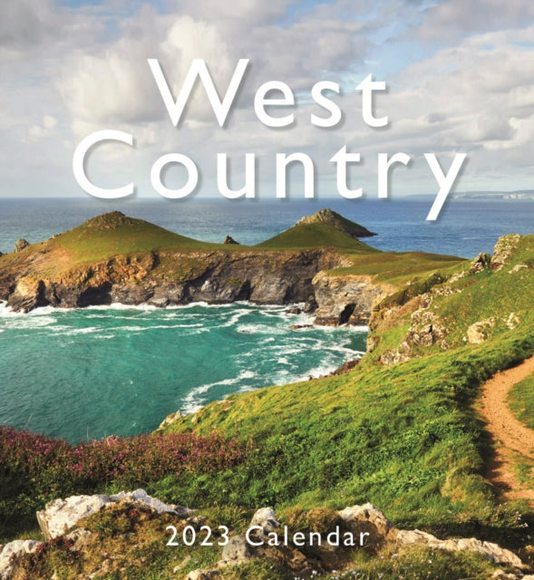 West Country Mini Easel Desk Calendar 2023-9781529827705