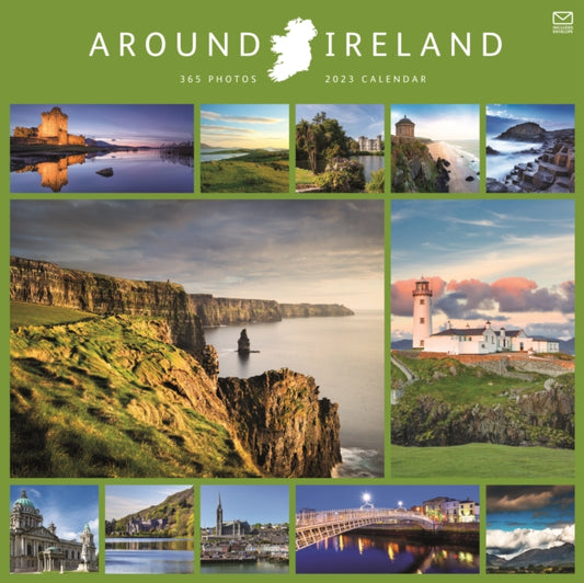 Around Ireland Square Wall Calendar 2023-9781529827903