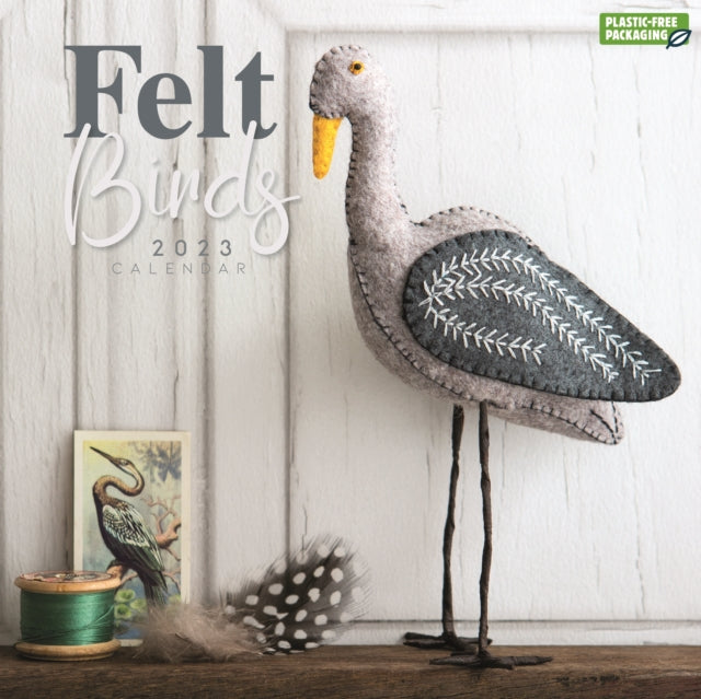 Felt Birds Square Wall Calendar 2023-9781529828795
