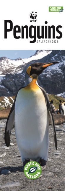 WWF, Penguins Slim Calendar 2023-9781529828894