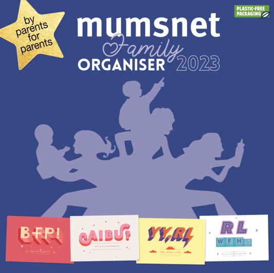 Mumsnet Organiser Square Wall Planner Calendar 2023-9781529829501