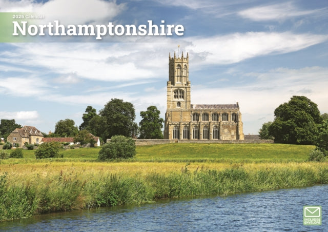 Northamptonshire A4 Calendar 2025-9781529840391