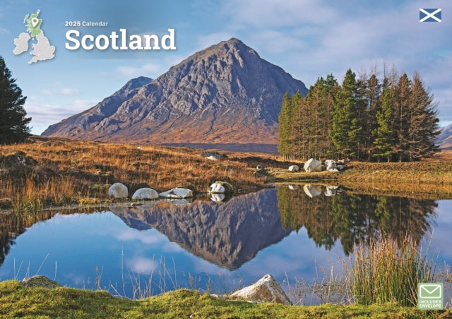 Scotland A4 Calendar 2025-9781529840438