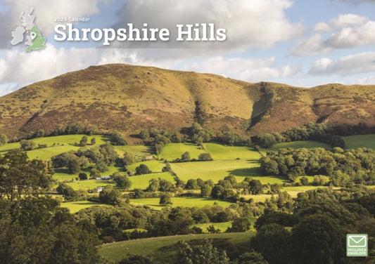 Shropshire Hills A4 Calendar 2025-9781529840469