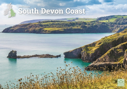South Devon Coast A4 Calendar 2025-9781529840490