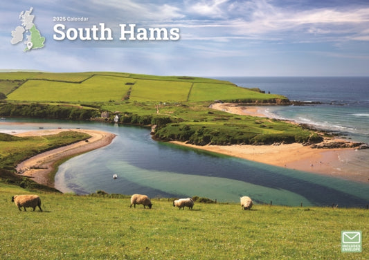 South Hams A4  Calendar 2025-9781529840520