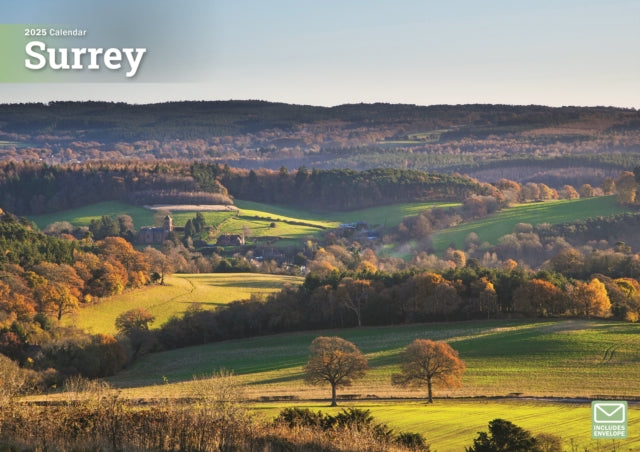 Surrey A4 Calendar 2025-9781529840575