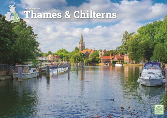 Thames & Chilterns A4 Calendar 2025-9781529840599