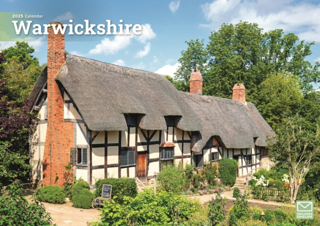 Warwickshire A4 Calendar 2025-9781529840612