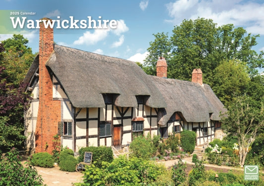 Warwickshire A4 Calendar 2025-9781529840612