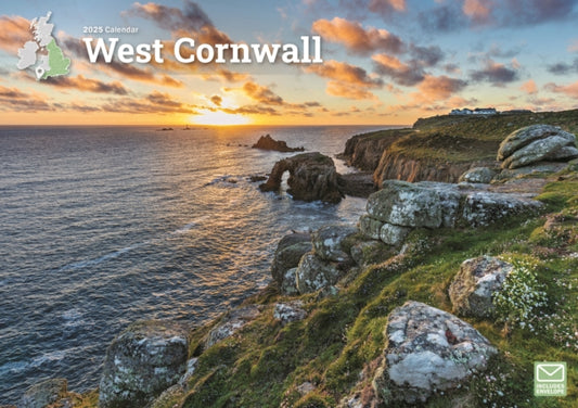 West Cornwall A4 Calendar 2025-9781529840629