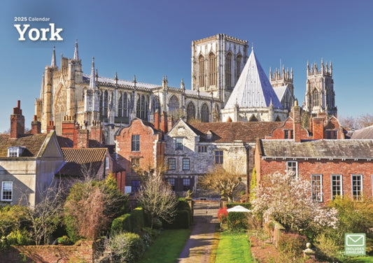 York A4 Calendar 2025-9781529840643