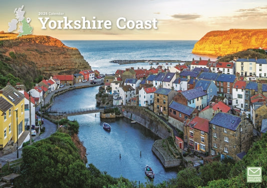 Yorkshire Coast A4 Calendar 2025-9781529840667