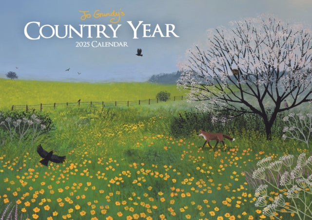 Jo Grundy Country Year A4 Calendar 2025-9781529840698