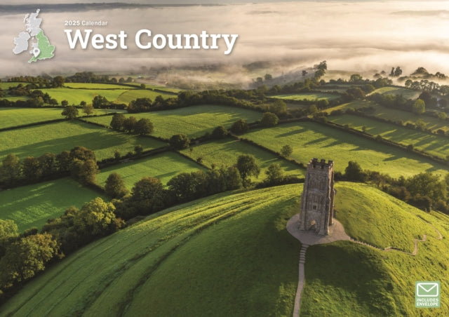 West Country A4 Calendar 2025-9781529840742