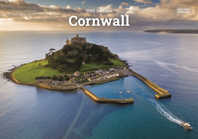 Cornwall A5 Calendar 2025-9781529840797