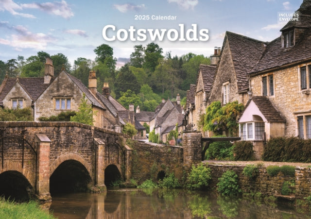Cotswolds A5 Calendar 2025-9781529840803