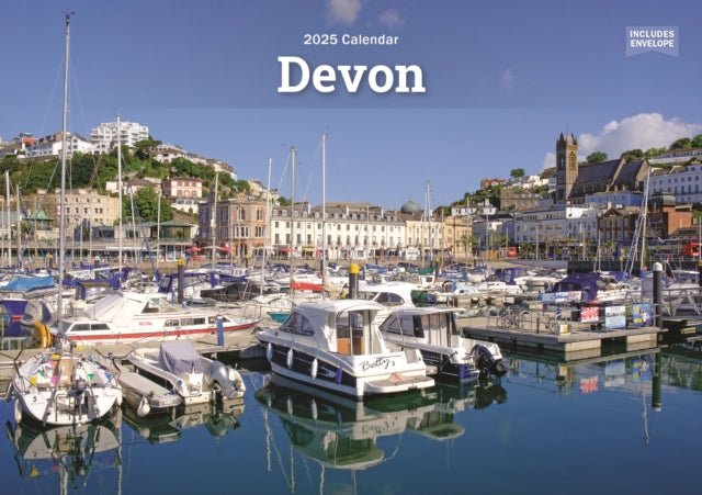 Devon A5 Calendar 2025-9781529840827