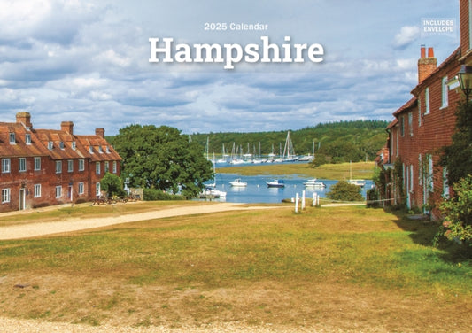 Hampshire A5 Calendar 2025-9781529840872
