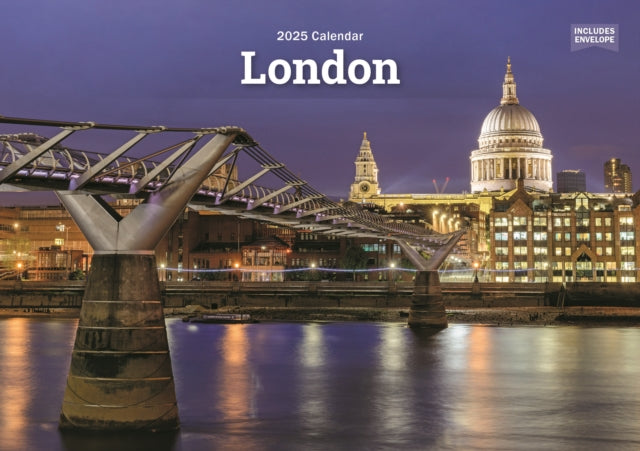 London A5 Calendar 2025-9781529840919