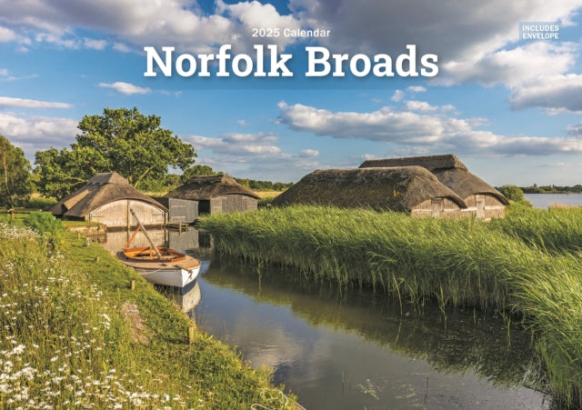 Norfolk Broads A5 Calendar 2025-9781529840926