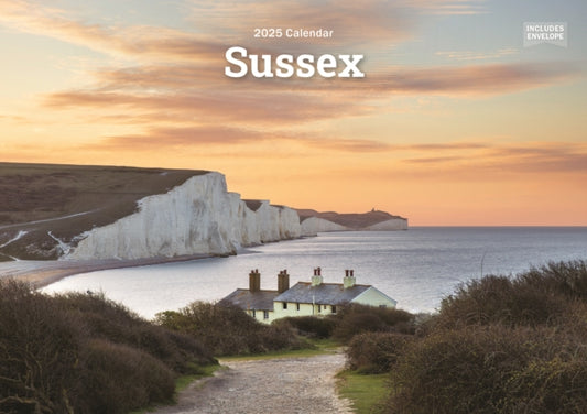 Sussex A5 Calendar 2025-9781529840957