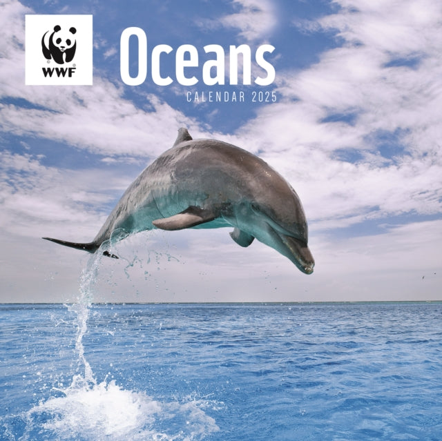 WWF Oceans Square Wall Calendar 2025-9781529841169