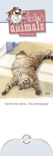 Alisons Animals Slim Calendar 2025-9781529841268