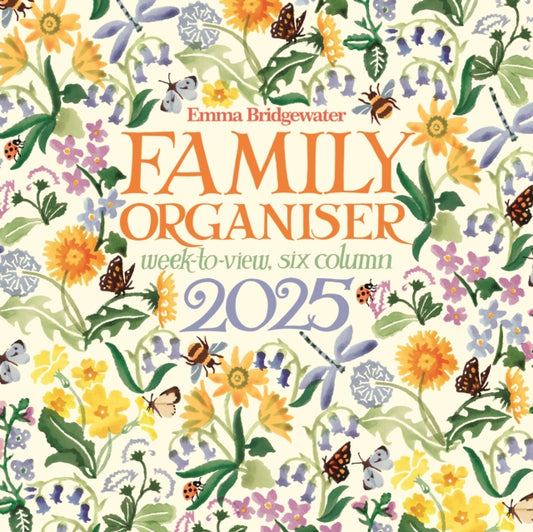 Emma Bridgewater Wildflowers Week-to-View Planner Wall Calendar 2025-9781529841374