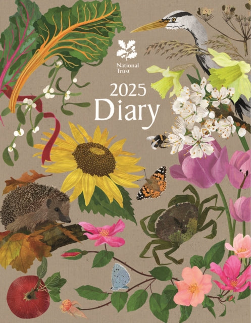 National Trust Illustrated Deluxe Diary A5 2025-9781529841527