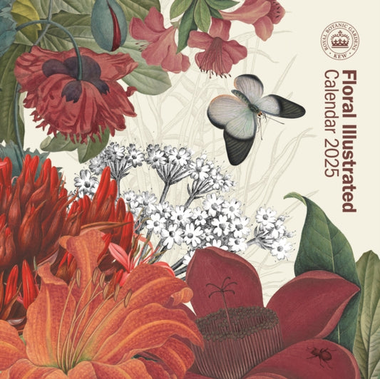 Royal Botanic Gardens Kew Square Mini Calendar 2025-9781529841695