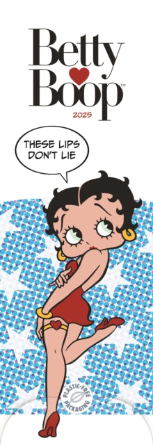 Betty Boop Slim Calendar 2025-9781529841756